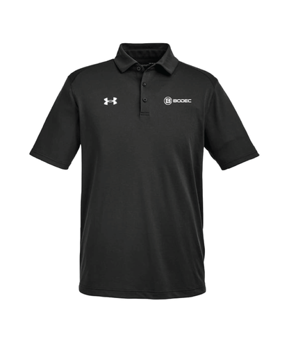 UNDER ARMOUR MEN'S BLACK TECH POLO