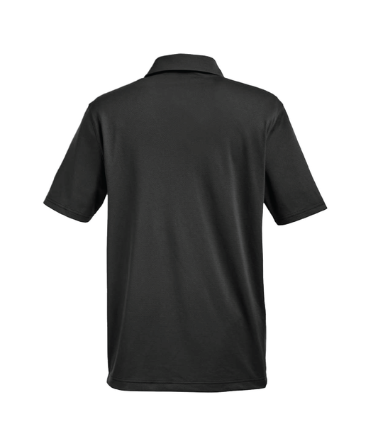 UNDER ARMOUR MEN'S BLACK TECH POLO