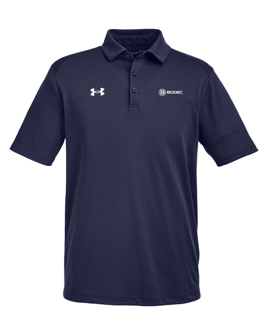 UNDER ARMOUR MEN'S NAVY TECH POLO