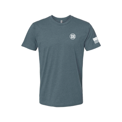 TRUE GRIT. TRUSTED POWER. BLUE TEE