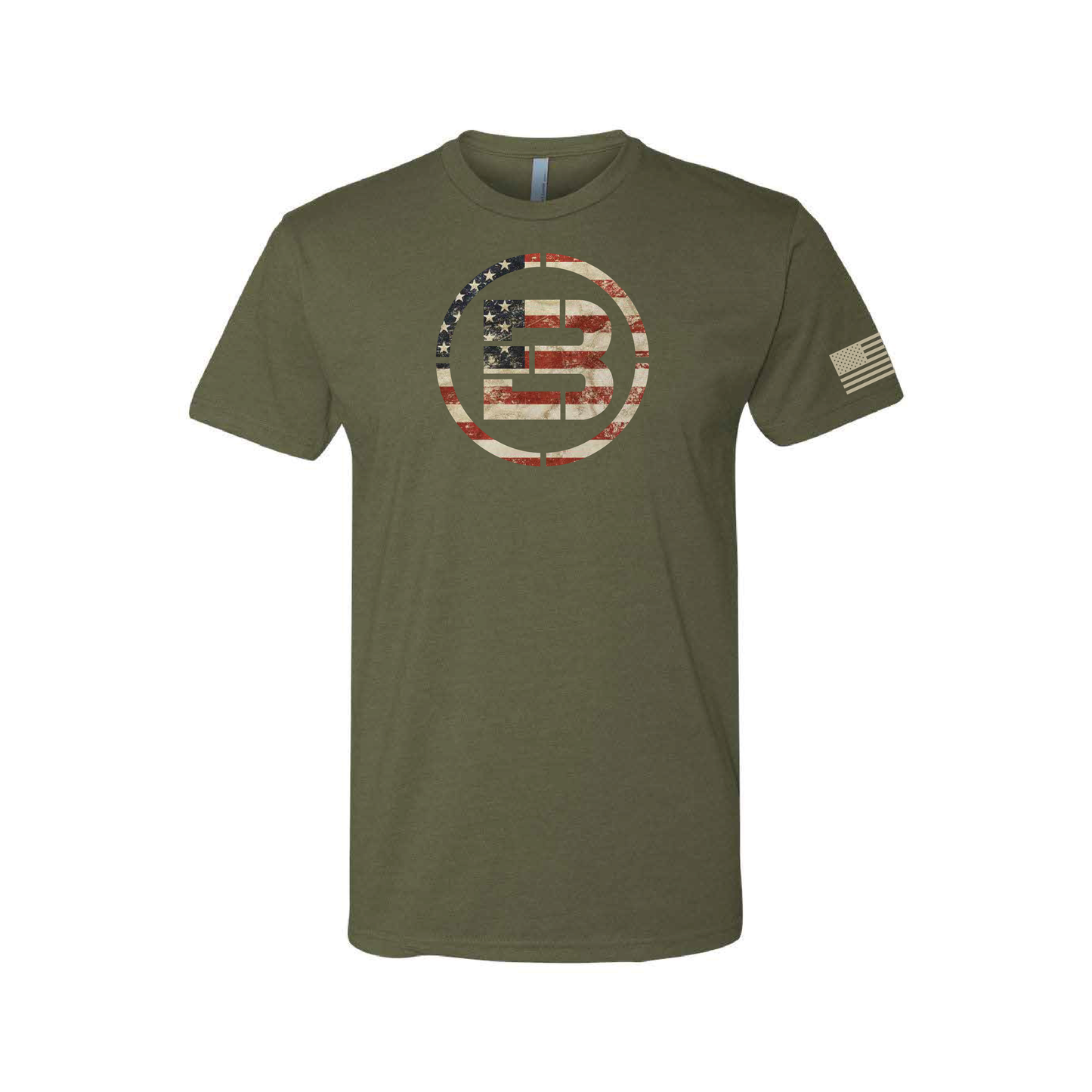 DISTRESSED USA TEE